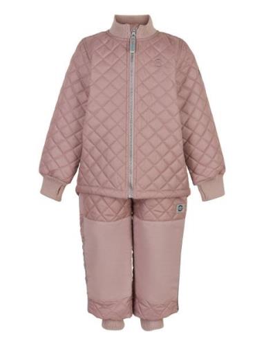 Thermo Set Outerwear Thermo Outerwear Thermo Sets Pink Mikk-line