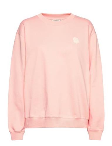 Leiot Unikko Placement Tops Sweat-shirts & Hoodies Sweat-shirts Pink M...