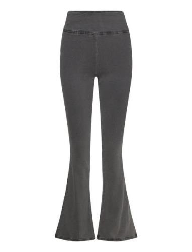 Soft Flare Jeans Bottoms Trousers Flared Grey Gina Tricot