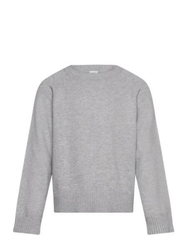 Sweater Fine Knit Tops Sweat-shirts & Hoodies Sweat-shirts Grey Lindex