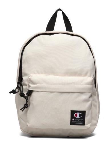 Small Backpack Reppu Laukku Cream Champion