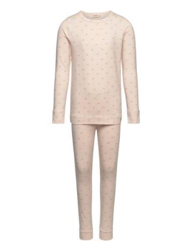 Sleepwear Pyjamasetti Pyjama Beige MarMar Copenhagen