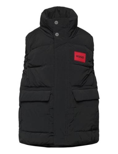 Puffer Jacket Sleeveless Toppaliivi Black Hugo Kids