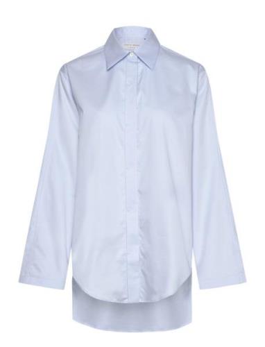 Cornia Tops Shirts Long-sleeved Blue Tiger Of Sweden