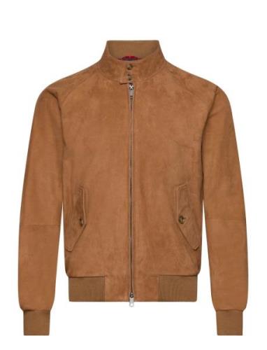 G9 Suede Nahkatakki Brown Baracuta