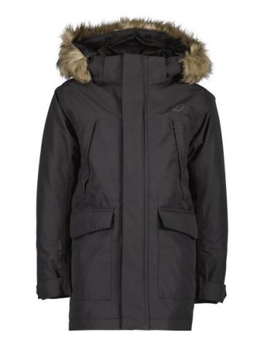 Oxid Kids Parka Parka Takki Black Didriksons