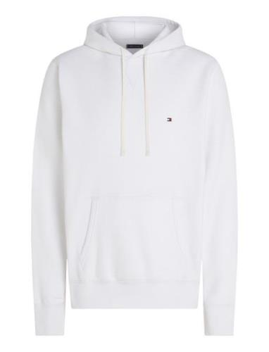 Essential Fleece Hoody Tops Sweat-shirts & Hoodies Hoodies White Tommy...