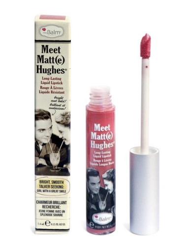 Meet Matt Hughes Genuine Huulikiilto Meikki Pink The Balm