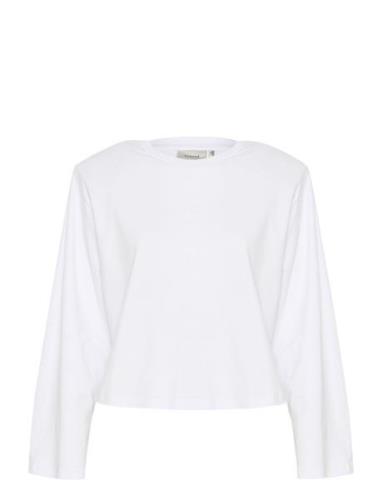 Samigz Ls Tee Tops T-shirts & Tops Long-sleeved White Gestuz