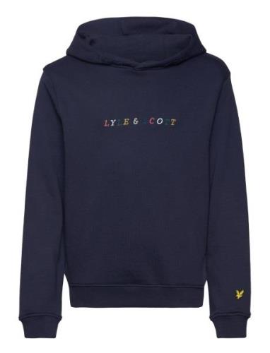 Multi Coloured Embroidery Hoodie Tops Sweat-shirts & Hoodies Hoodies N...