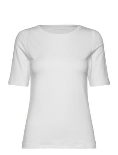 Women Bamboo S/S T-Shirt Slim Fit Toppi White URBAN QUEST