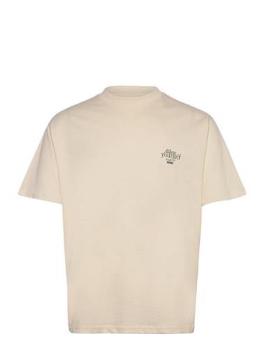 Wbbaine Eat Tee Designers T-shirts Short-sleeved Cream Woodbird