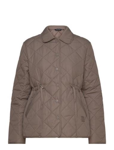 Sheila Quilted Jacket Tikkitakki Brown Lexington Clothing