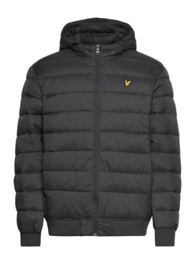 Wadded Jacket Vuorillinen Takki Topattu Takki Black Lyle & Scott