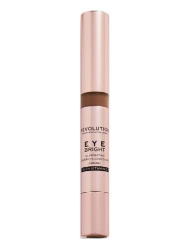 Revolution Bright Eye Concealer Caramel Peitevoide Meikki Makeup Revol...