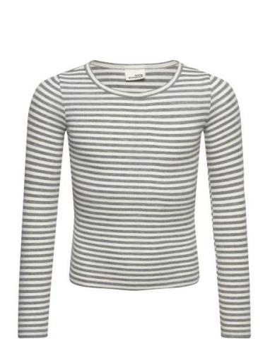 T-Shirt Long-Sleeve Tops T-shirts Long-sleeved T-shirts Grey Sofie Sch...