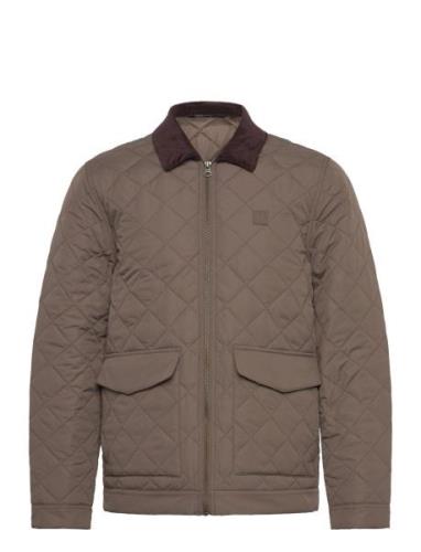 Cody Quilted Jacket Tikkitakki Brown Lexington Clothing