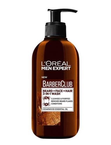 L'oréal Paris Men Expert Barber Club 3-In-1-Wash 200 Ml Kasvojenpuhdis...