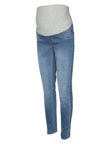 Mloslo Skinny Jeans Bottoms Jeans Skinny Blue Mamalicious