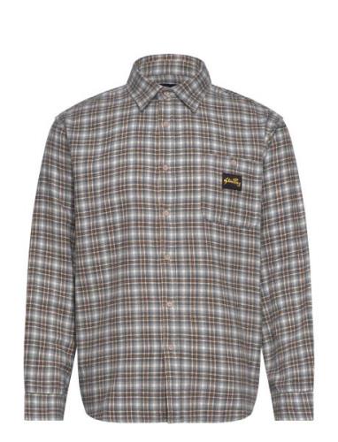 Flannel Shirt Designers Shirts Casual Brown Stan Ray