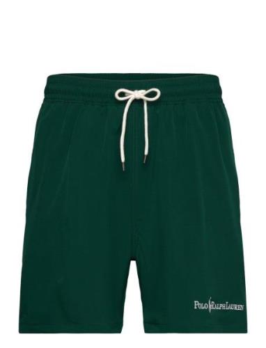 5.75-Inch Traveler Classic Swim Trunk Uimashortsit Green Polo Ralph La...