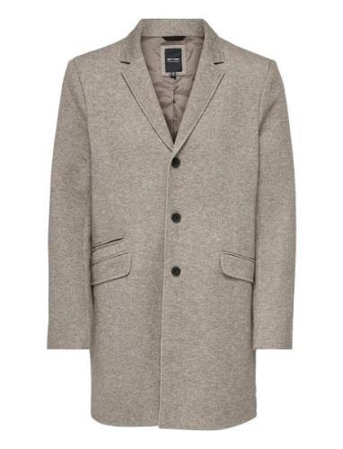 Onsjulian King Coat In Otw Vd Cs Ohut Pitkä Takki Beige ONLY & SONS