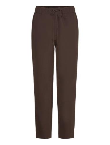 Rubysusbbliwa Pants Bottoms Trousers Straight Leg Brown Bruuns Bazaar