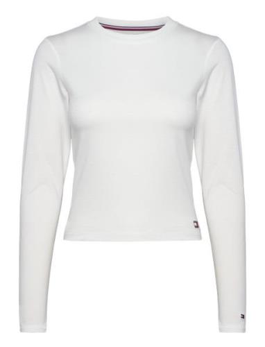 Ls T-Shirt Toppi White Tommy Hilfiger