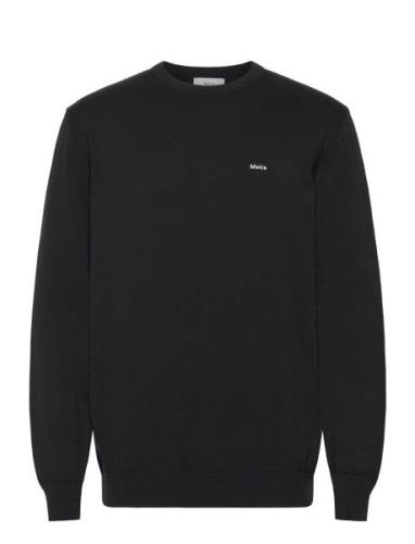 Enso Knit Tops Sweat-shirts & Hoodies Sweat-shirts Black Makia