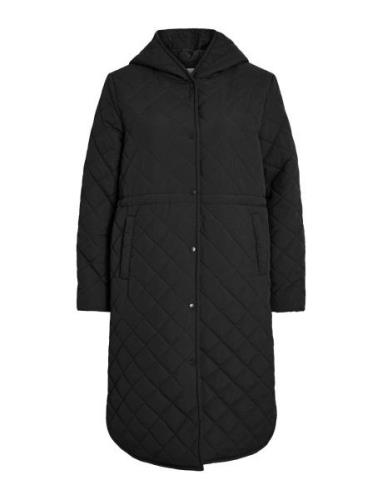 Vigalia L/S Hooded Coat Tikkitakki Black Vila