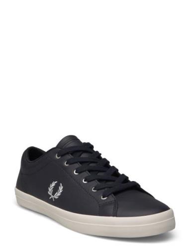 Baseline Leather Matalavartiset Sneakerit Tennarit Black Fred Perry