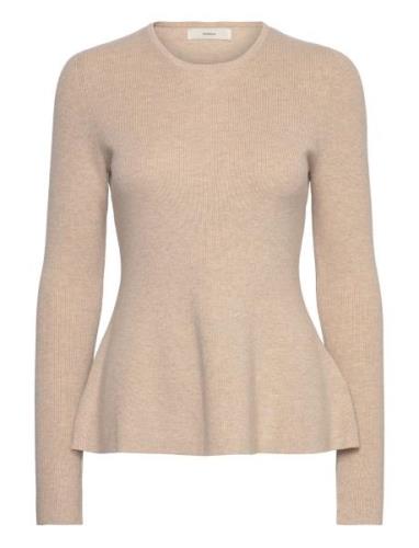 Joganiw Pullover Tops Knitwear Jumpers Beige InWear