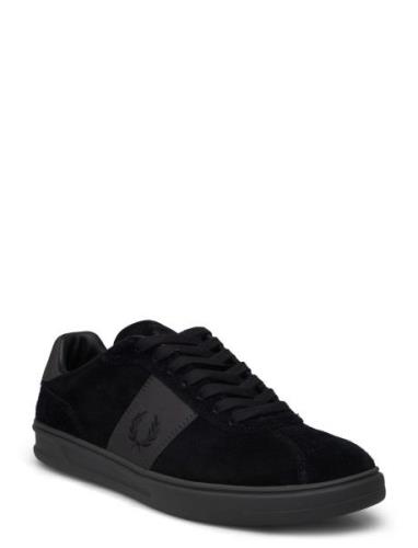 B4 Suede Matalavartiset Sneakerit Tennarit Black Fred Perry