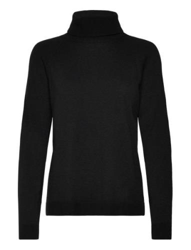 Turtle Neck Sweater Tops Knitwear Turtleneck Black United Colors Of Be...