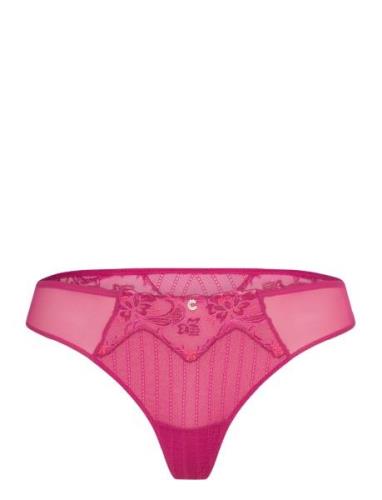 Cabaret Sauvage Tanga Stringit Alusvaatteet Pink CHANTELLE