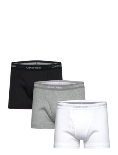 Trunk 3Pk Bokserit White Calvin Klein