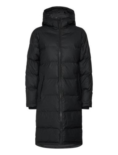 Lumi Coat Topattu Pitkä Takki Black Tretorn