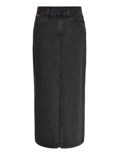 Viktoria Long Skirt Wmn Pitkä Hame Black G-Star RAW