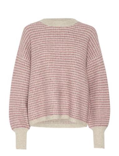 Kaellery Knit Pullover Tops Knitwear Jumpers Pink Kaffe