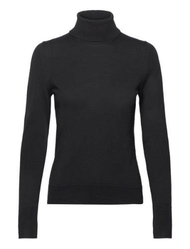 Fasecta Tops Knitwear Turtleneck Black BOSS