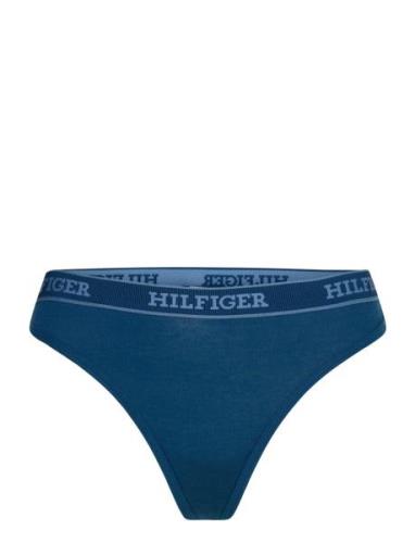 Thong Stringit Alusvaatteet Blue Tommy Hilfiger