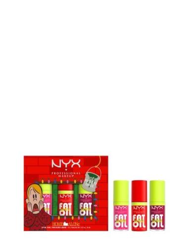 Nyx Professional Makeup Fat Oil Lip Drip Trip Makeup Gift Box Meikkise...