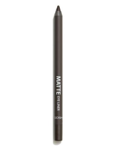 Gosh Matte Eye Liner Eyeliner Rajauskynä Meikki Nude GOSH COPENHAGEN