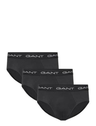 Brief 3-Pack Y-sepalus Briefs Alushousut Black GANT