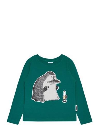 Groke Shirt Tops T-shirts Long-sleeved T-shirts Green Martinex