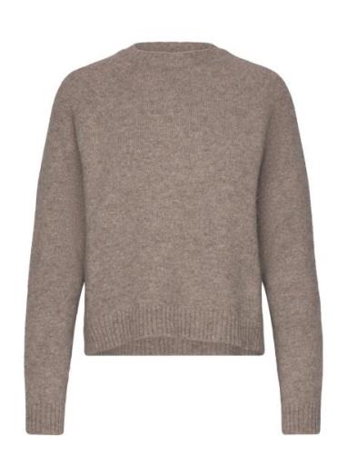 Febisan Tops Knitwear Jumpers Beige BOSS