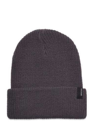 Heist Beanie Accessories Headwear Beanies Grey Brixton