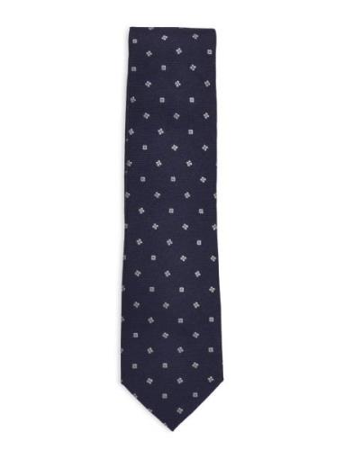 Classic Tie Solmio Kravatti Navy Amanda Christensen