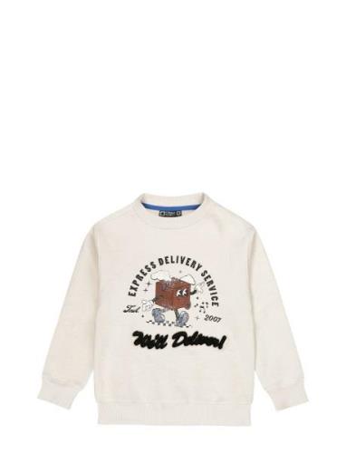 Yorkville Tops Sweat-shirts & Hoodies Sweat-shirts Cream TUMBLE 'N DRY