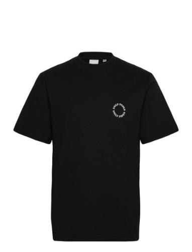 Orbit T-Shirt Designers T-shirts Short-sleeved Black Daily Paper